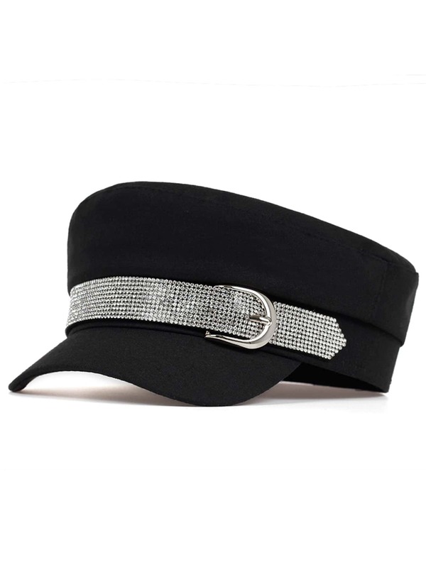 水鑽裝飾貝雷帽
