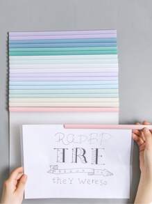 10入組隨機色夾 - 彩色 - 查看 4