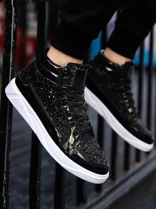 Giày thể thao nam - màu đen - Xem 3