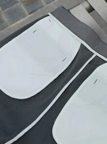 Manfinity Men Slant Pocket Trousers - Grey - View 6