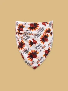 Pajarita Con Patrón Animal Para Mascota, Adecuada Para Uso Diario - Multicolor - Ver 1