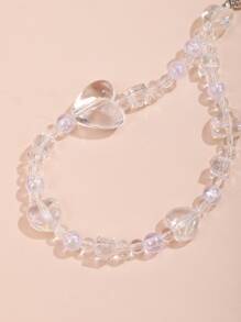 Túi hạt trong suốt Móc chìa khóa hạt Acrylic trong suốt Phụ kiện túi Quà tặng Ngày lễ tình nhân Phong cách cho bé gái tuổi teen Phụ nữ Sinh viên đại học Giáo viên Nhân viên văn phòng Tân binh & Nhân viên văn phòng Phụ kiện quà tặng Trang trí Phụ kiện xe hơi Móc chìa khóa cho phụ nữ Dây đeo chìa khóa - Trong sáng - Xem 4