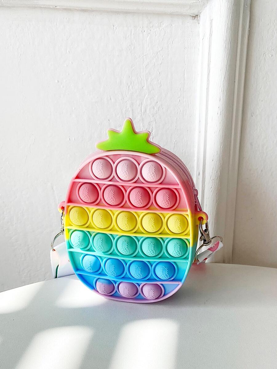 Túi đeo chéo bong bóng mini đẩy - Nhiều màu - Xem 1