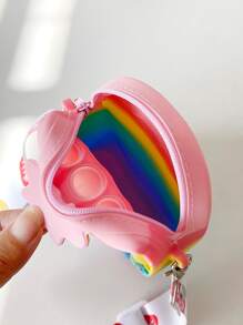 Túi đeo chéo bong bóng mini đẩy - Nhiều màu - Xem 3