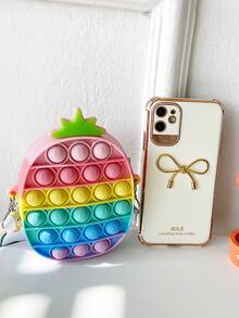 Túi đeo chéo bong bóng mini đẩy - Nhiều màu - Xem 5