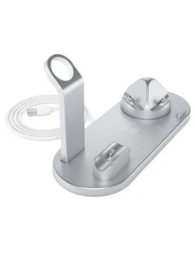 1無線充電器 - 銀色 - 查看 2