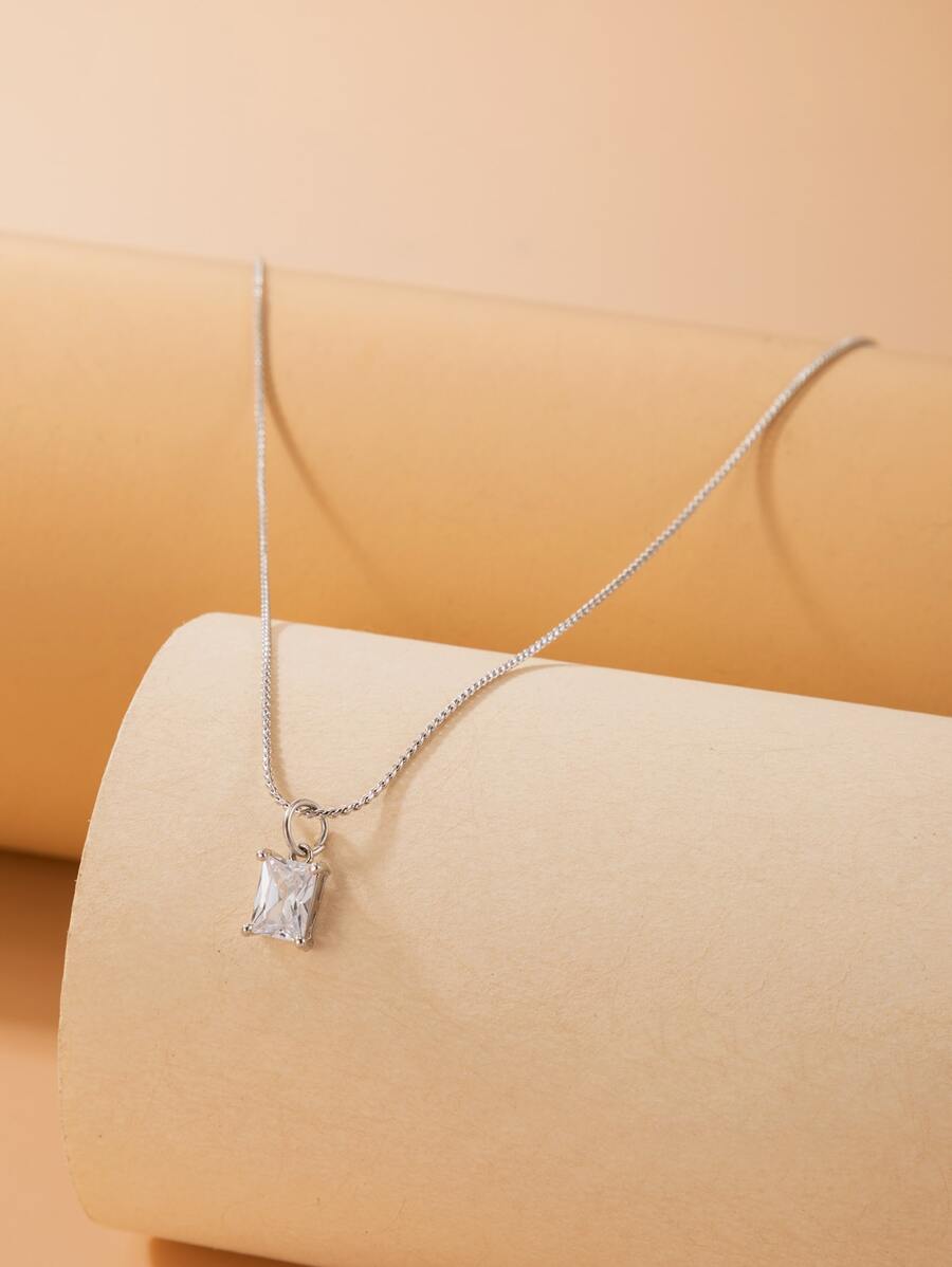 imoli Vòng cổ Rhinestone Charm