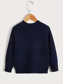 Toddler Boys Christmas Elk Pattern Jumper