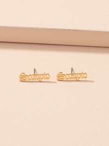 Hoa tai Đúng mốt - Vàng - Xem 2