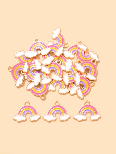 تعليقة قوس قزح رسوم كارتون 20 قطعة