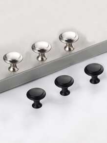 5 piezas perilla de cajón redonda de color al azar - Multicolor - Ver 1