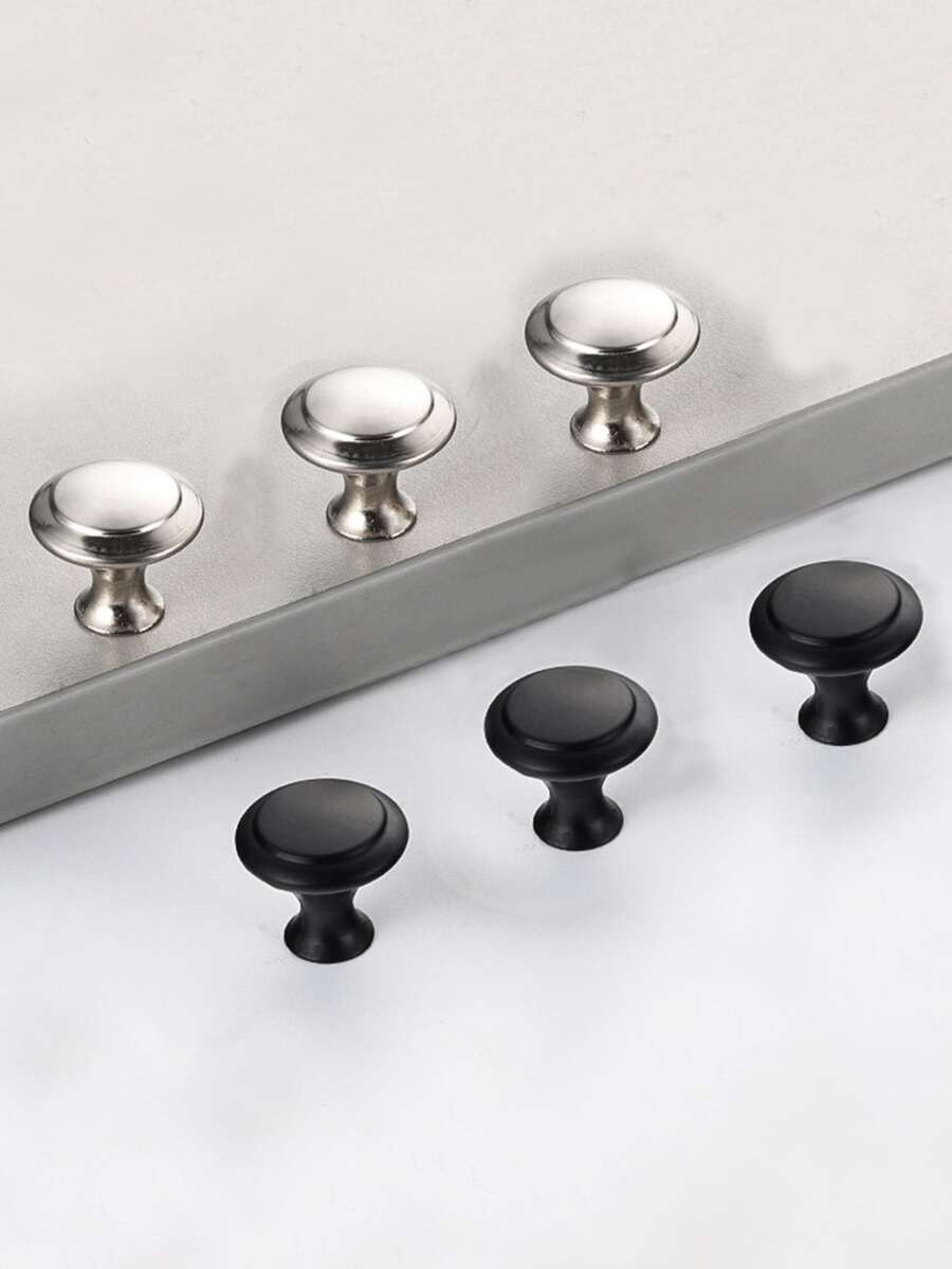 5 piezas perilla de cajón redonda de color al azar - Multicolor - Ver 1