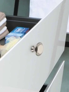 5 piezas perilla de cajón redonda de color al azar - Multicolor - Ver 4