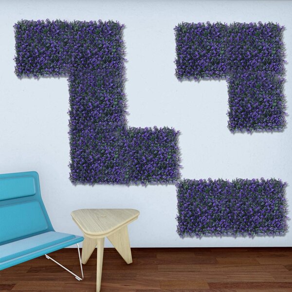 

1pc Artificial Plastic Grass, Purple