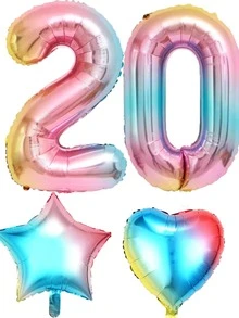 9pcs 2022 Decorative Balloon