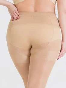 Quần tất Nữ màu trơn - Màu be - Xem 6