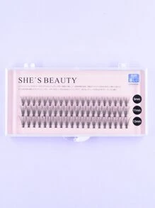 36 pestañas postizas clásicas diarias de larga duración - Negro - Ver 2