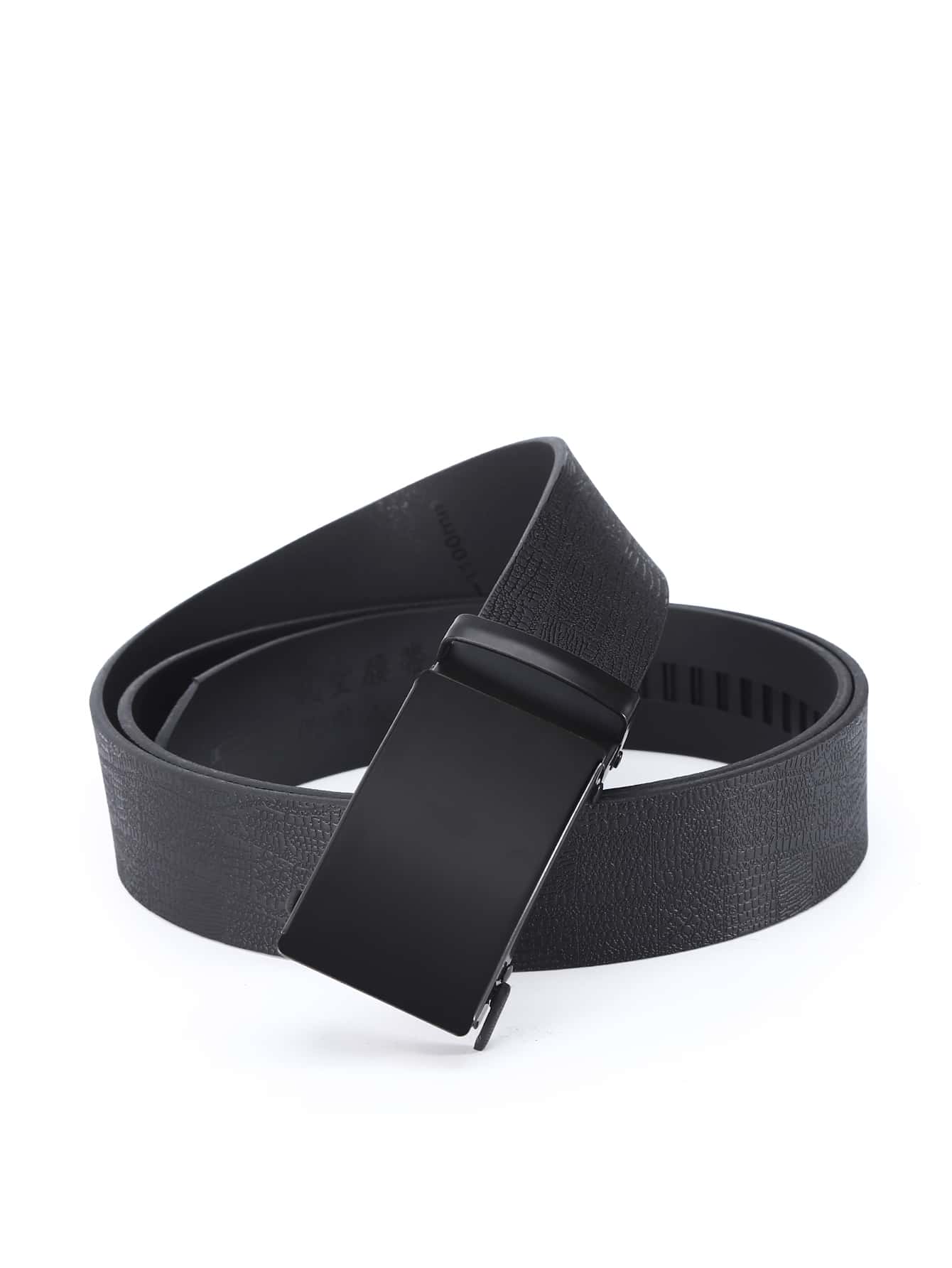 Men Geometric Buckle Belt