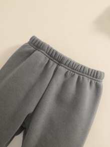Baby Boy Kangaroo Pocket Hoodie & Sweatpants