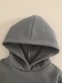 Baby Boy Kangaroo Pocket Hoodie & Sweatpants