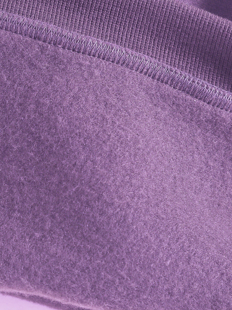 嬰兒袋鼠口袋連帽衫和衛褲 - 紫色 - 查看 6