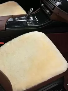 為所有季節適用的通用單人前座汽車坐墊，花朵抱枕坐墊