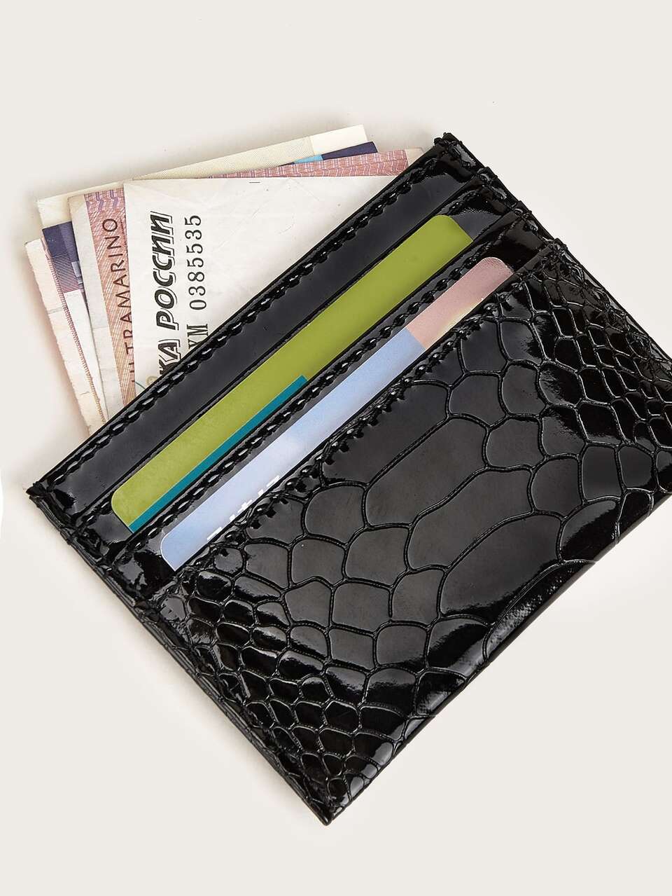 Snakeskin Graphic Card Package Slim Lightweight Portable Cash ID Card Card Coin Pocket For Birthday Gift Anniversary On Valentine Day Female Lady Girls Women Teenagers For College Student School Student Men Male Lightweight Portable Card ID Card White-Collar Workers For Male Holiday For Anniversary For Birthday Gift School Supplies Teacher Gifts Back To School Card Holder Card Holder Wallet Business Card Holder Credit Card Holder For Men Mini Wallet Wallet Purse Wallet Card Wallet