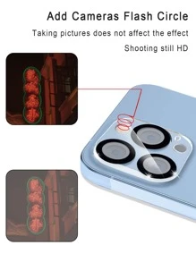 1入組鋼化膜相機鏡頭保護 - 無色 - 查看 6