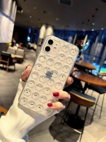 Funda para móvil cara de dibujos animados burbuja - transparente - Ver 1