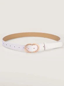 幾何搭扣皮帶帶打孔工具 - 白色 - 查看 2