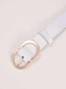 幾何搭扣皮帶帶打孔工具 - 白色 - 查看 3