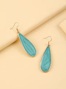 YWGEZHI 水滴墜飾耳環 - 彩色 - 查看 3