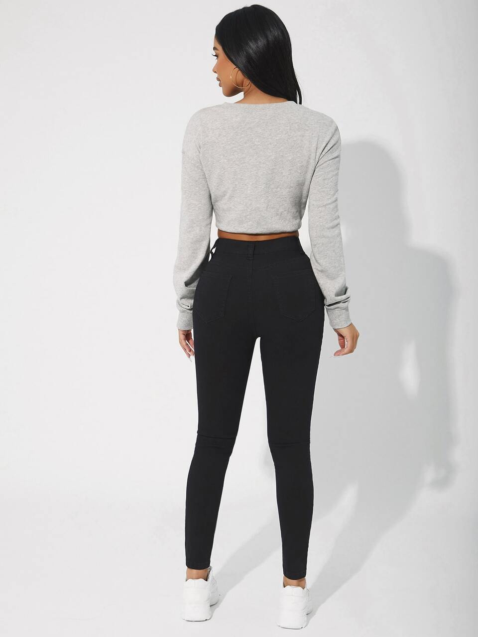High Waist Skinny Jeans