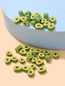 50入組DIY水果釘珠 - 彩色 - 查看 2