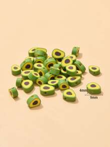 50入組DIY水果釘珠 - 彩色 - 查看 4