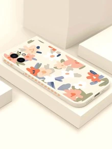 Hộp đựng điện thoại màu nước hoa - trắng - Xem 1