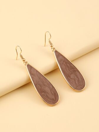 YWGEZHI 水滴墜飾耳環