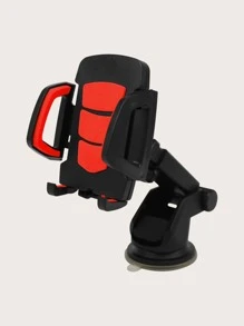 Soporte de celular de coche ventosa - Rojo - Ver 3