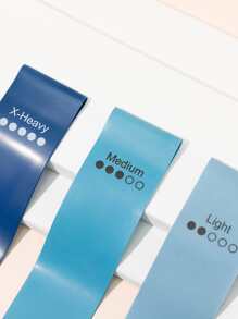 3 piezas Banda de resistencia Conjunto - Multicolor - Ver 2