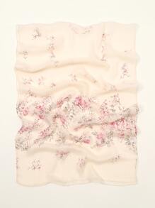 1入組印花絲巾女士時尚透氣領圍巾 - 彩色 - 查看 5