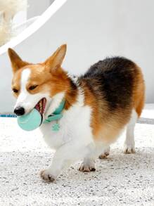 1pc Petsin Paw Shaped Pet ID Tag - Mint Green - View 2