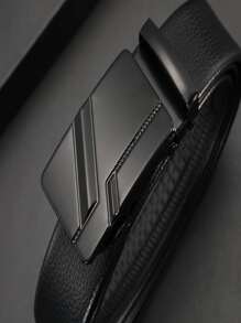 1 chiếc thắt lưng da PU vuông khóa tự động cho nam, thắt lưng thắt lưng thường ngày cổ điển cho nam, quần, công việc và kinh doanh, quà tặng cho bố, chồng, bạn bè mùa hè, trường học thường ngày, kinh doanh, bạn trai chồng cha bố quà tặng cho nam giới, trang phục hàng ngày, thời trang, thanh thiếu niên, ngoài trời, kỳ nghỉ, thể thao, du lịch, đường phố, boho, cổ điển mùa thu, mùa thu, phụ kiện Halloween thu đông, thích hợp cho thanh thiếu niên, thanh niên, nam giới, thường ngày, ngoài trời, thể thao, kỳ nghỉ, quà tặng tốt nghiệp, sinh nhật, trang phục hàng ngày - màu đen - Xem 2