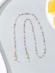 Dây chuyền che mặt đính cườm - Nhiều màu - Xem 1