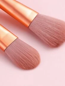 Set de 7 brochas de maquillaje, set de brochas, kit de brochas de maquillaje, set de brochas de maquillaje, set de maquillaje completo, set de brochas de maquillaje, kit de maquillaje completo, set de brochas, set de brochas de maquillaje, set de regalo de maquillaje - Rosa - Ver 4