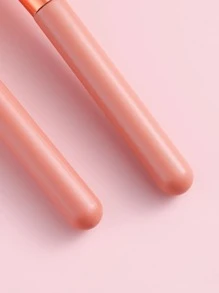 Set de 7 brochas de maquillaje, set de brochas, kit de brochas de maquillaje, set de brochas de maquillaje, set de maquillaje completo, set de brochas de maquillaje, kit de maquillaje completo, set de brochas, set de brochas de maquillaje, set de regalo de maquillaje - Rosa - Ver 5