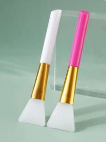 1pc Random Color Facial Sheet Brush - Multicolor - View 4