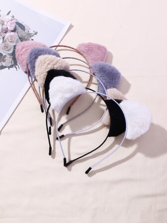 5入組貓耳朵服裝髮箍