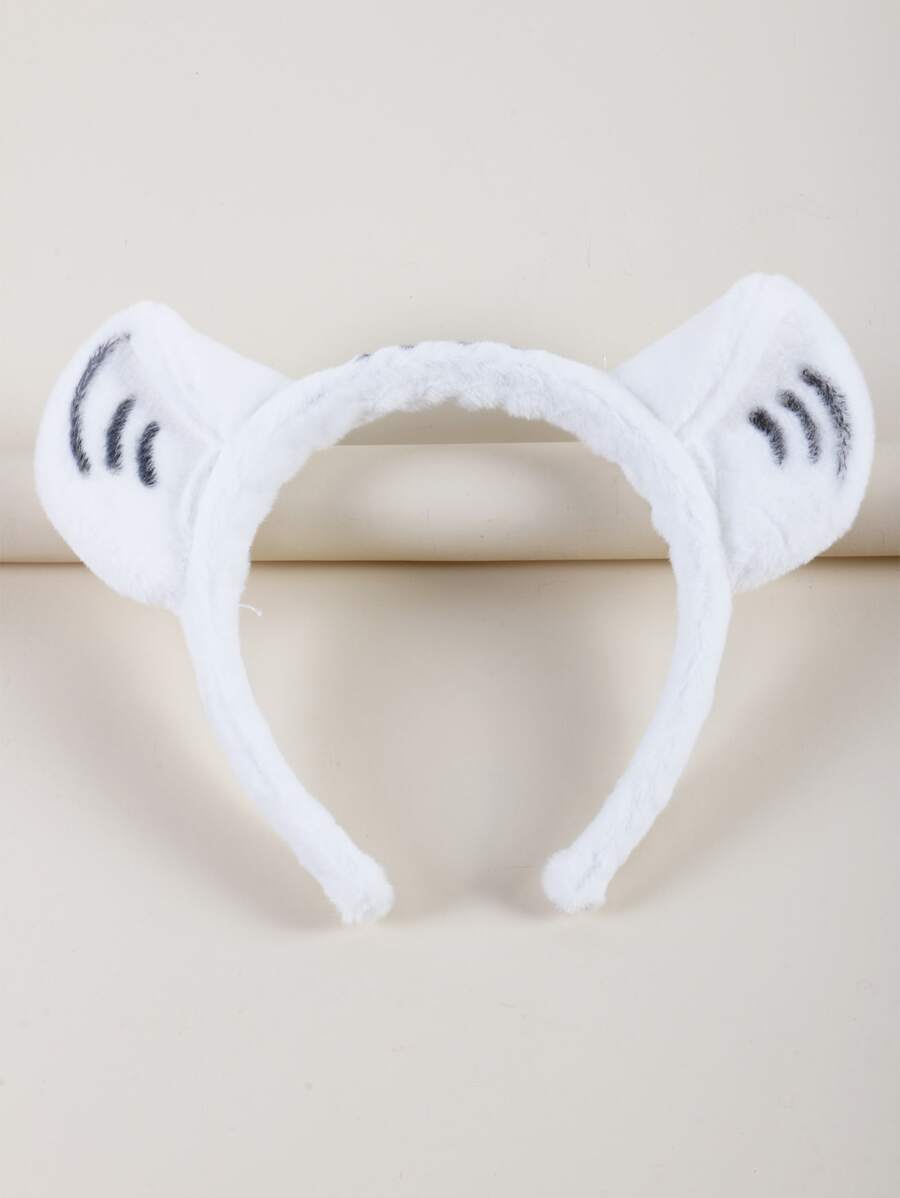 White Tiger Costume Hairhoop - Multicolor - View 1