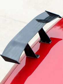 Car Mini Spoiler Wing - الأسود - مشاهدة 2