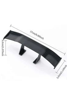 Car Mini Spoiler Wing - الأسود - مشاهدة 4